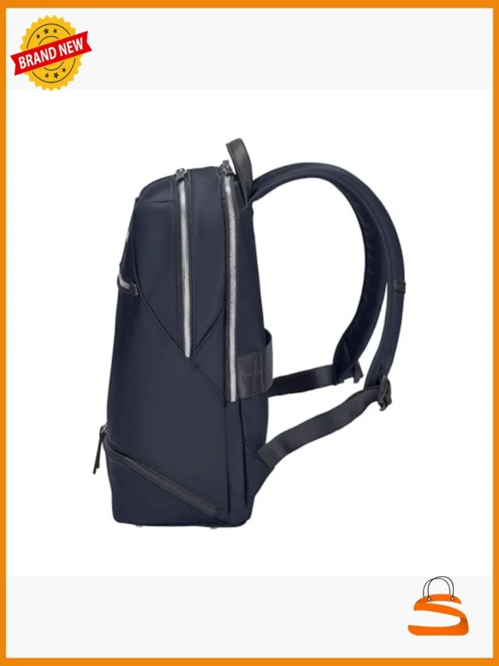 Laptop Backpack with Removable Wristlet Clutch - 15in-18L Water Resistant